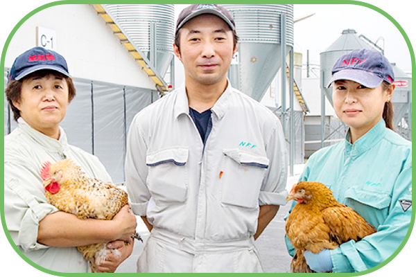 「いつもおいしい鶏肉、育ちが違うのかな・・・」確かな血統をもつ、地域循環型で育てた純和鶏なんです。